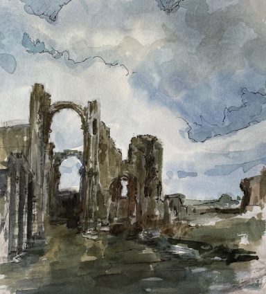 Priory Holy Island, Northumberland