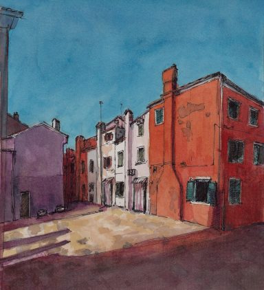 Burnano, Italy, Early Morning I